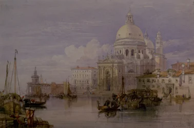 Santa Maria della Salute desde el Gran Canal, Venecia